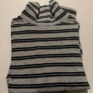 Striped Turtleneck